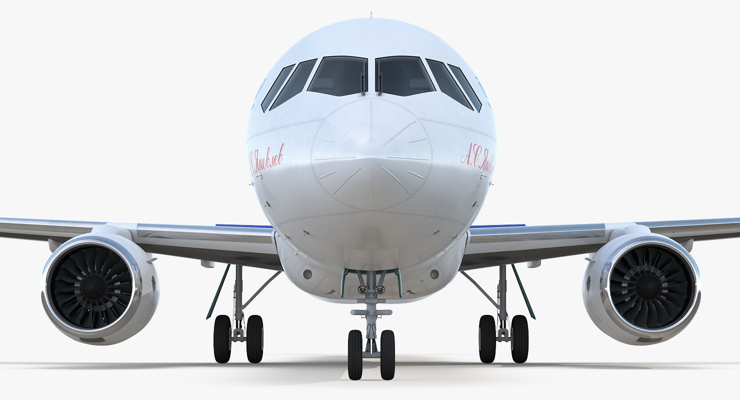 3D Russian Airliner MC 21 300