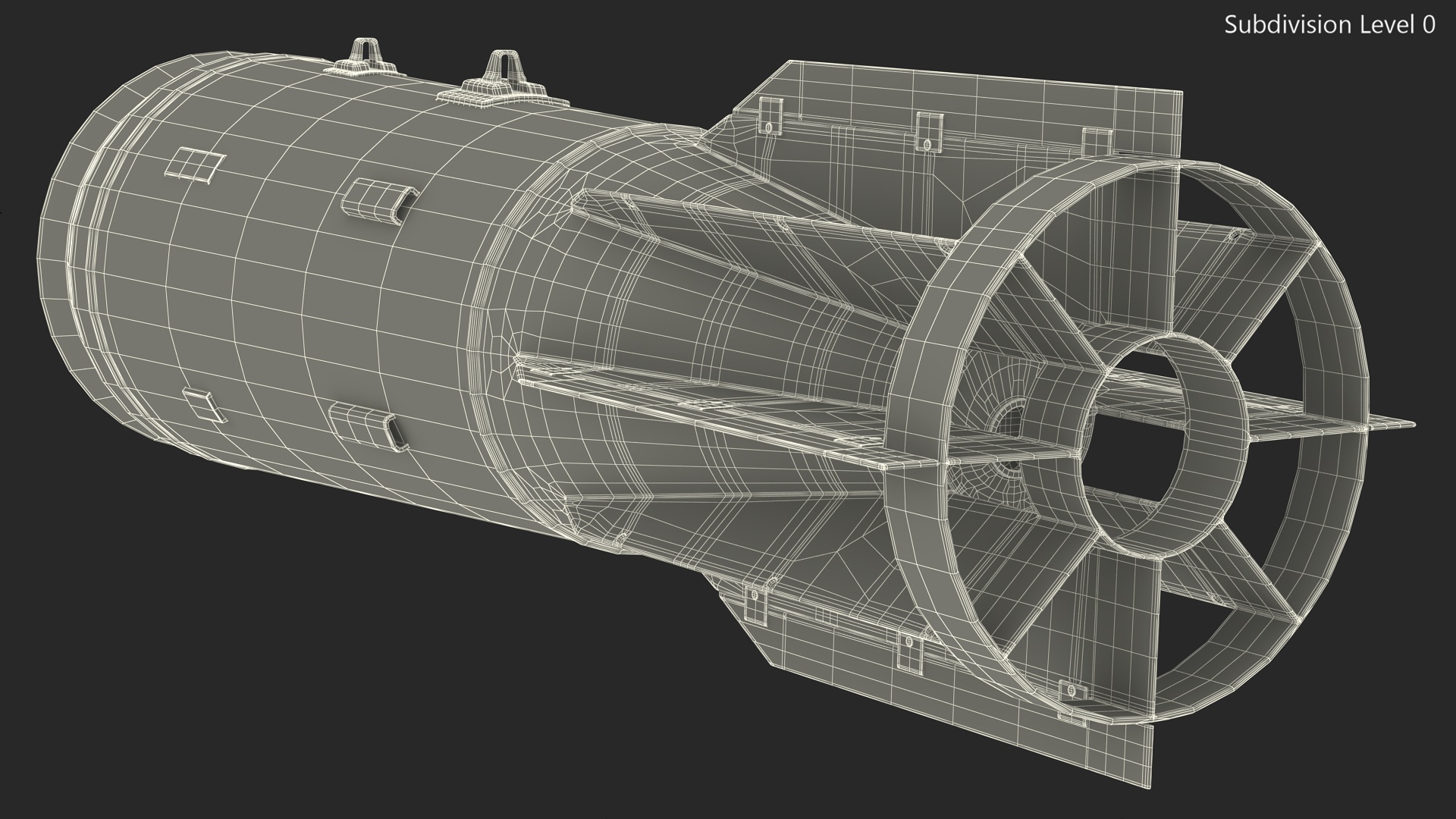 3D model Russian FAB 3000 Air Bomb