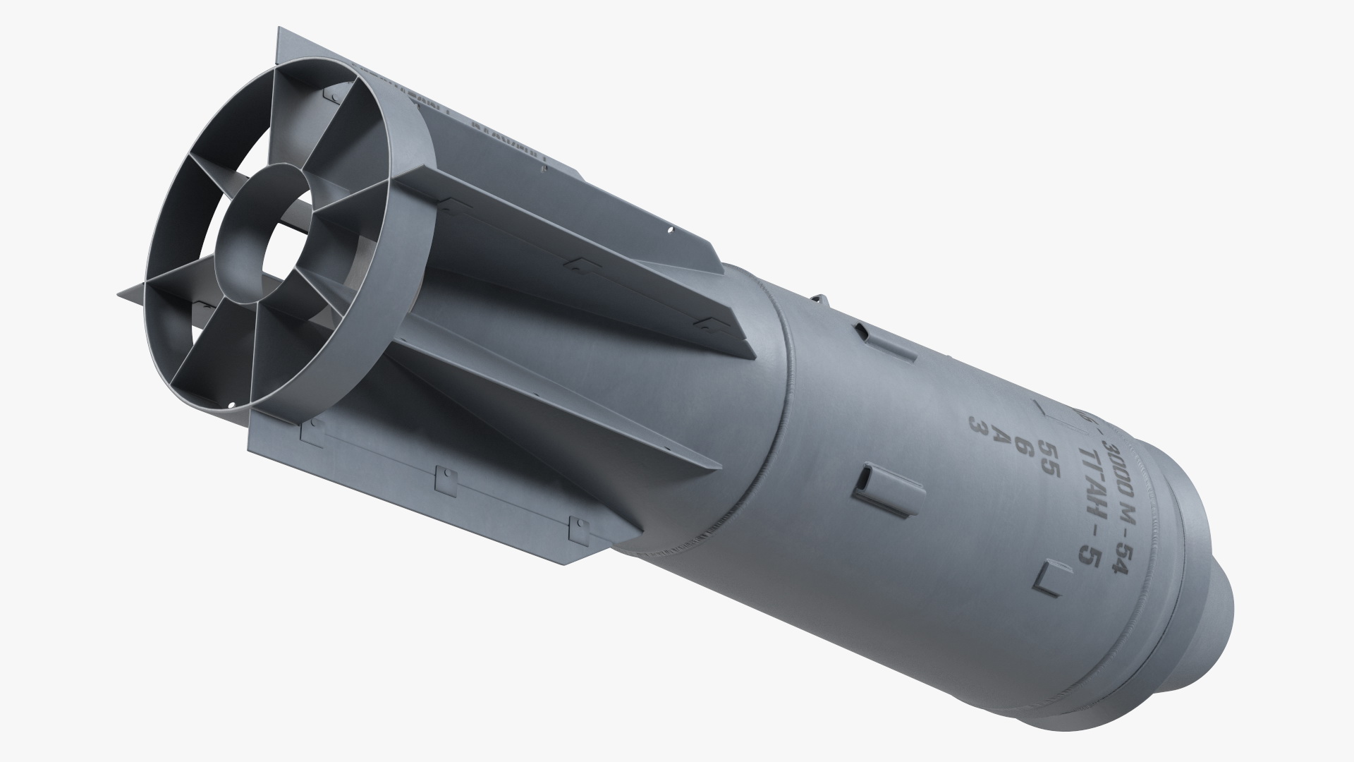 3D model Russian FAB 3000 Air Bomb