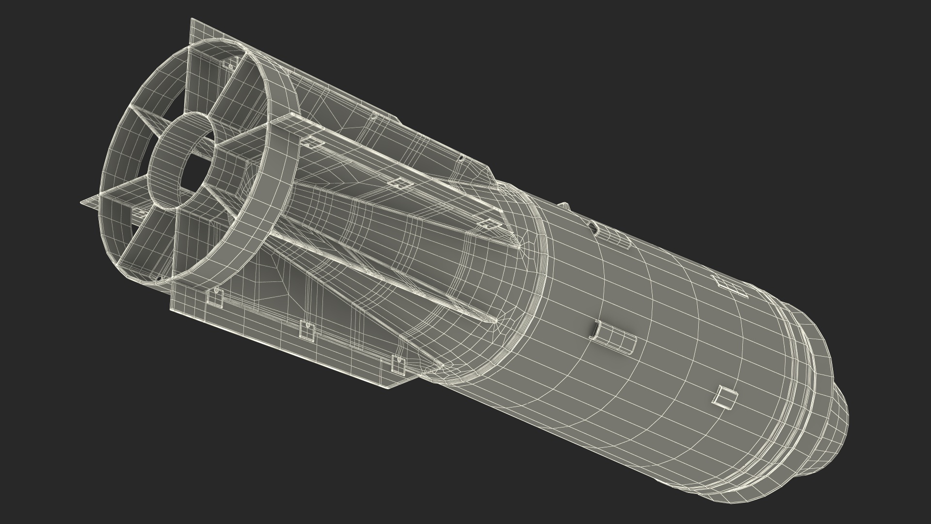 3D model Russian FAB 3000 Air Bomb