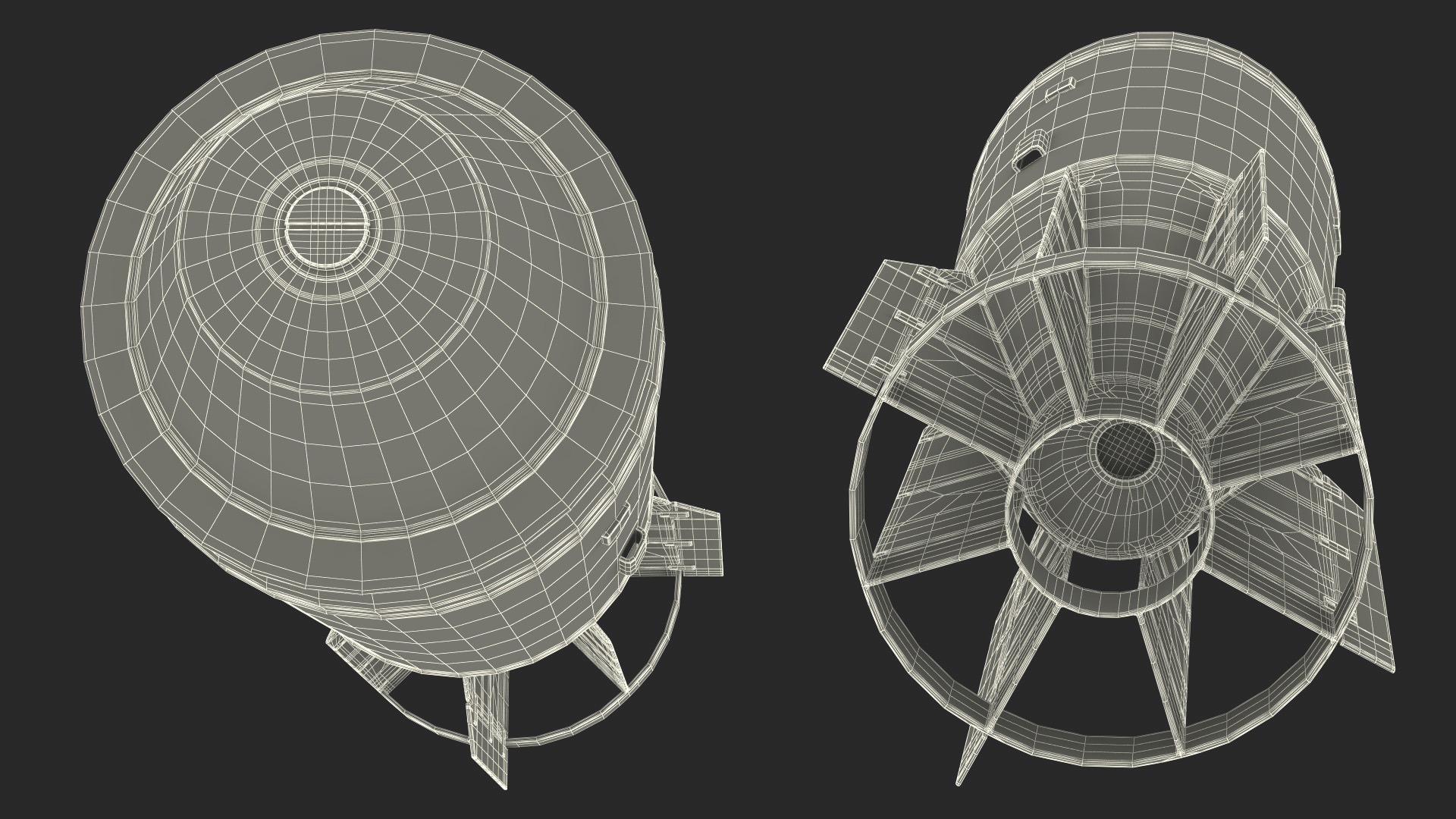3D model Russian FAB 3000 Air Bomb