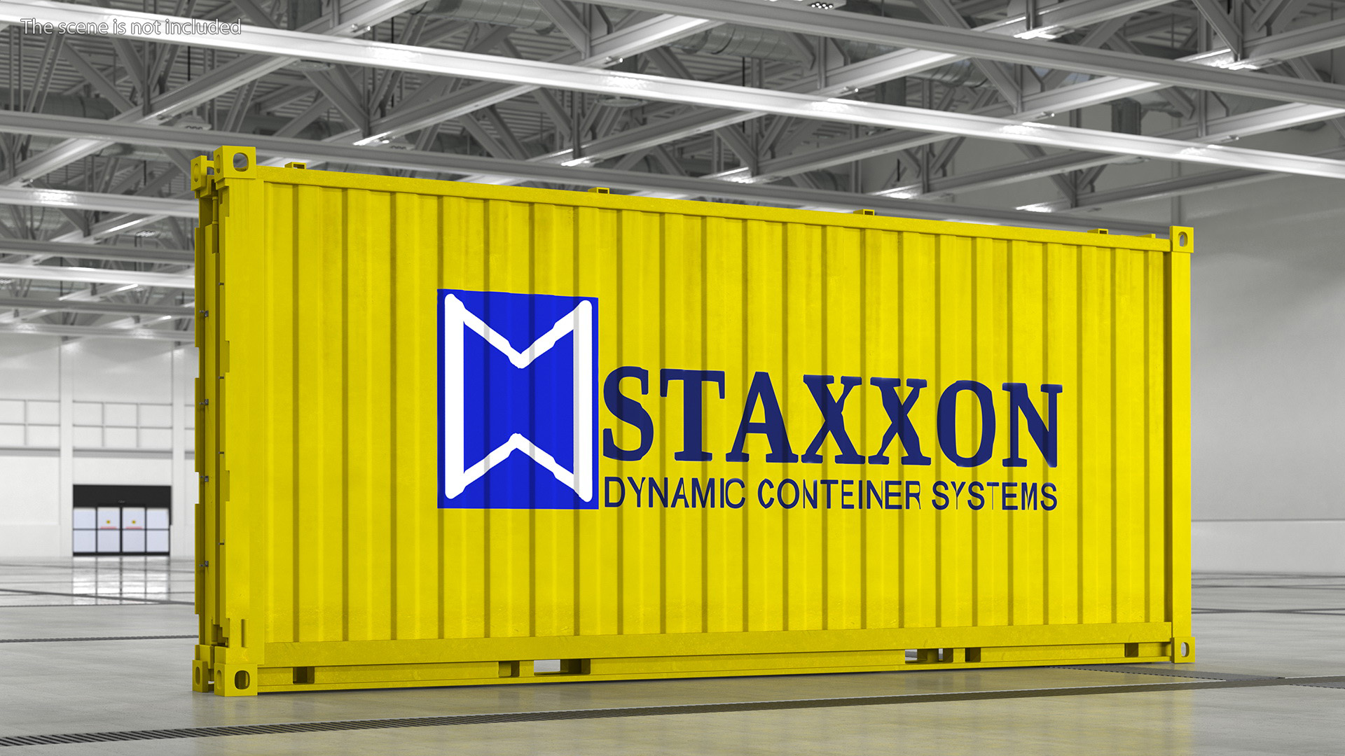 Staxxon Folding Shipping Container 3D model