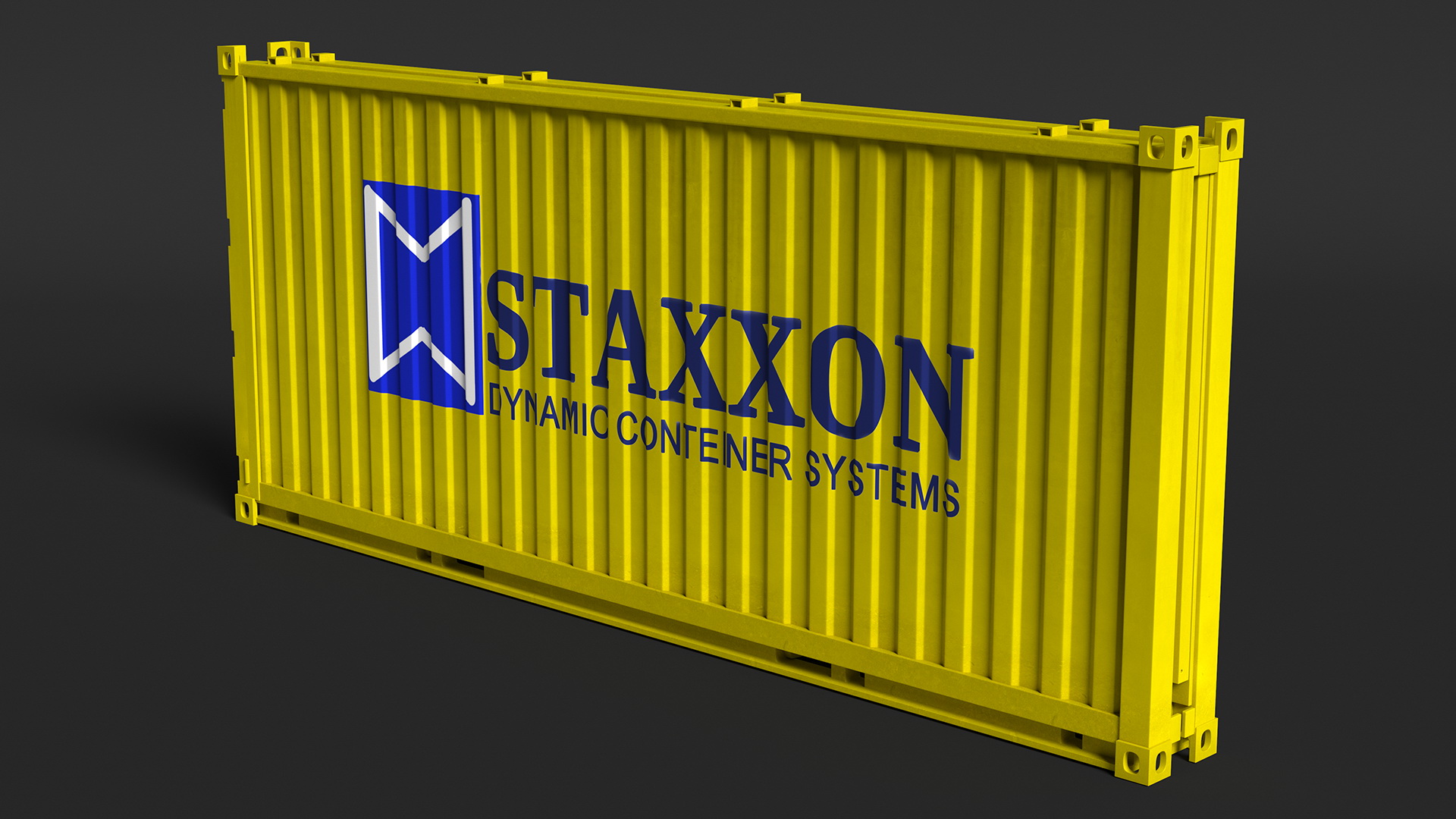 Staxxon Folding Shipping Container 3D model