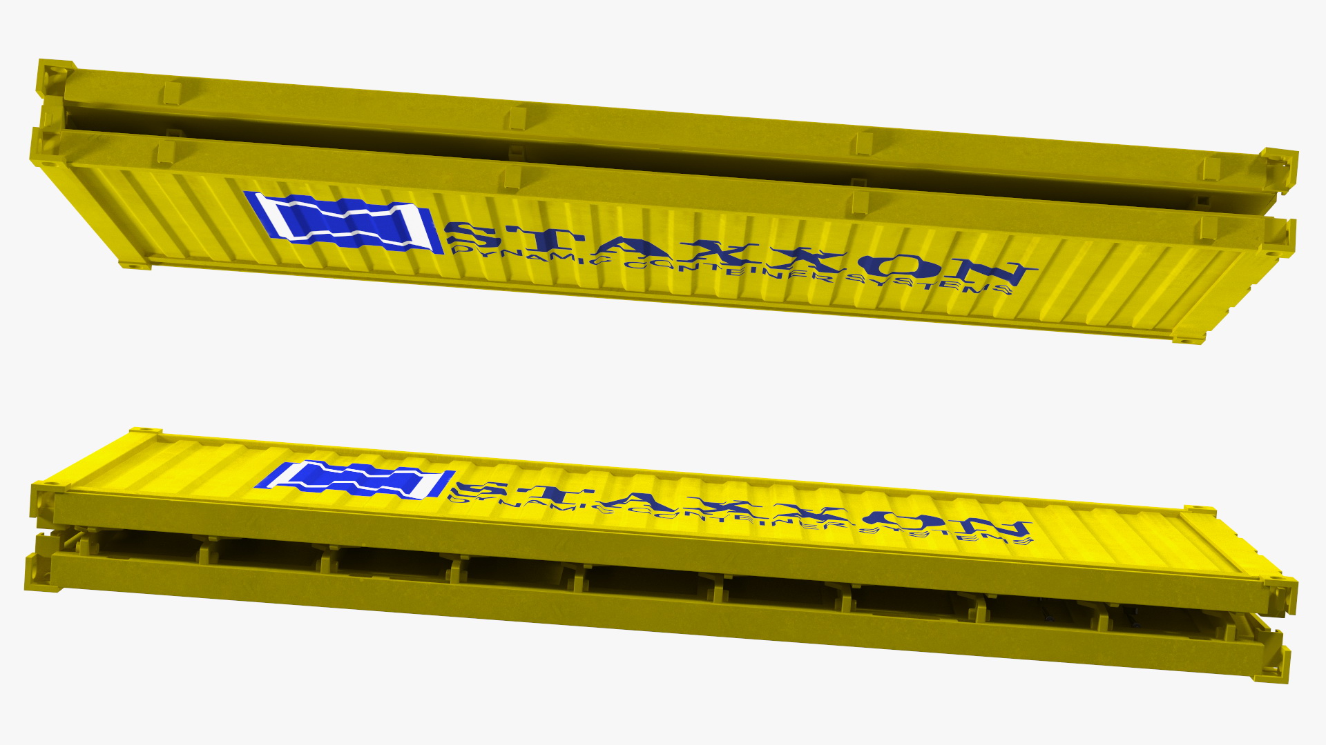 Staxxon Folding Shipping Container 3D model