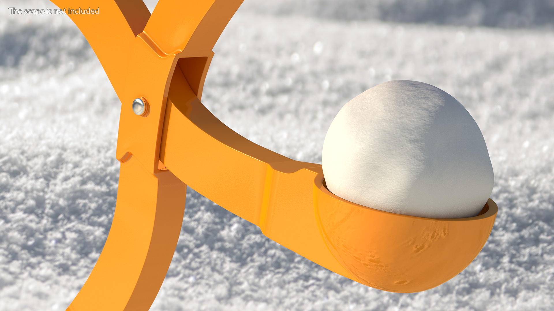 3D model Simple Snowball