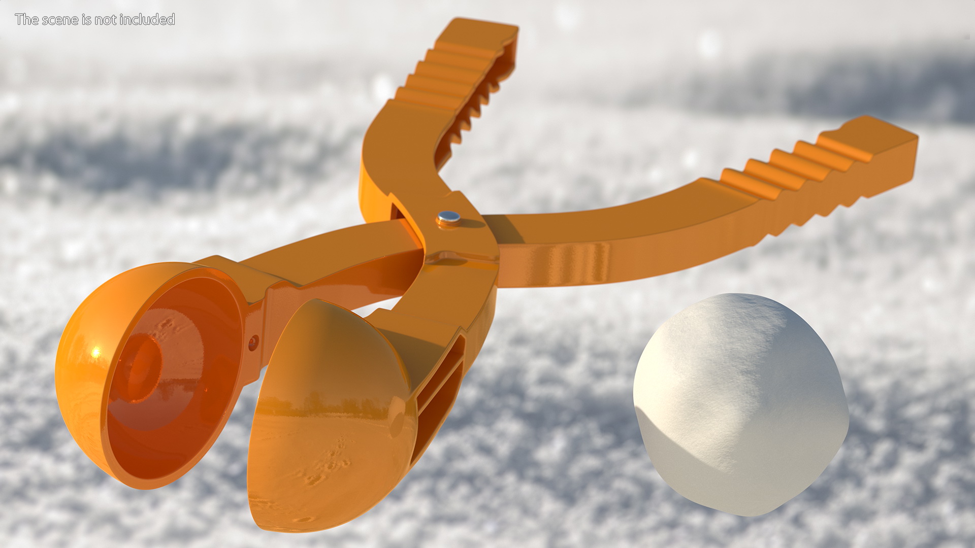 3D model Simple Snowball