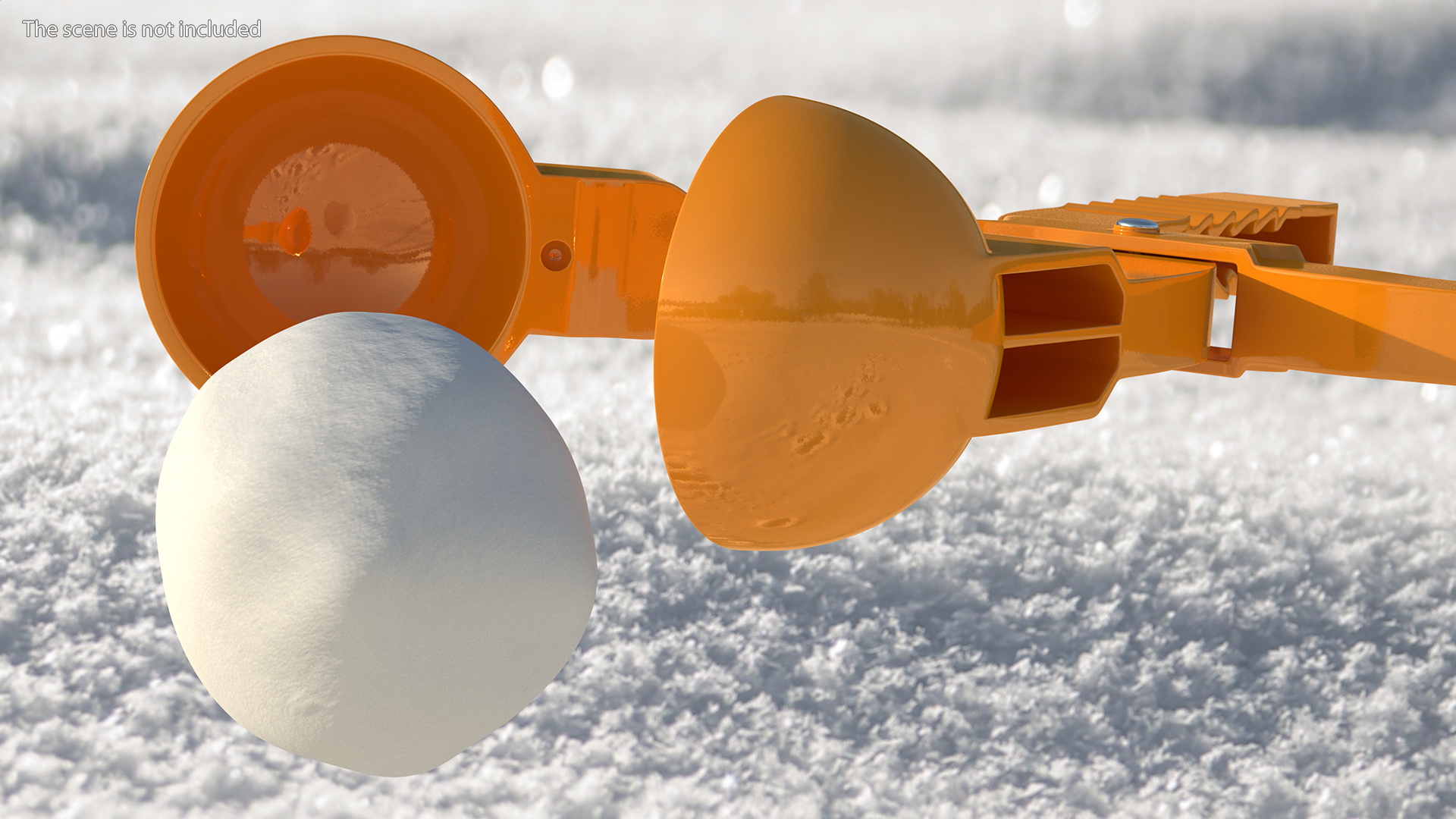 3D model Simple Snowball