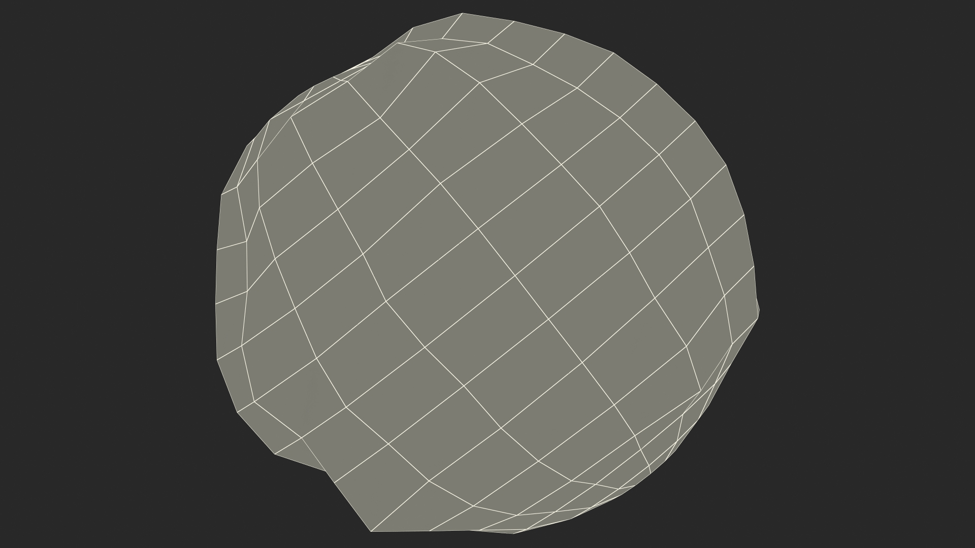 3D model Simple Snowball