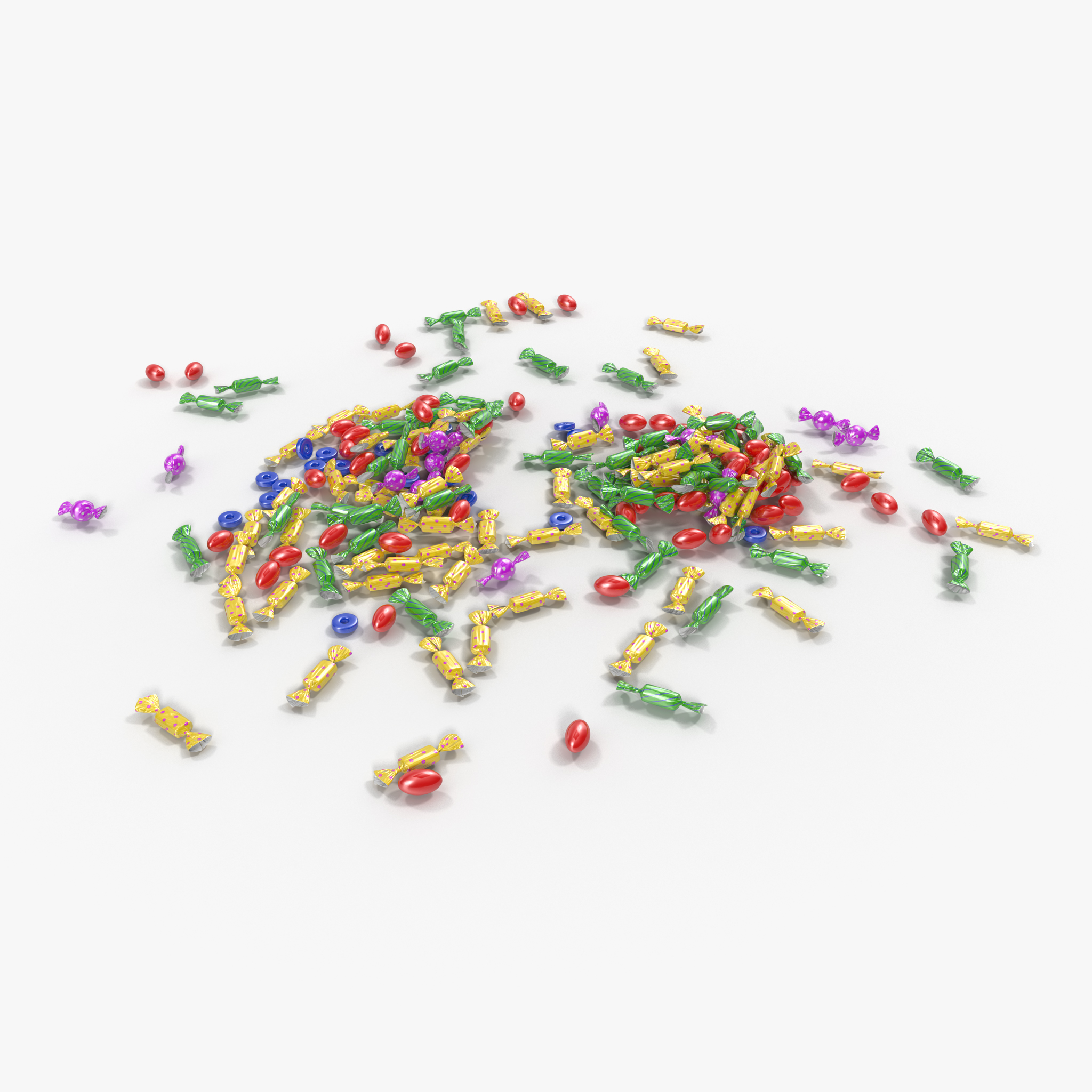 Mixed Candy Pile