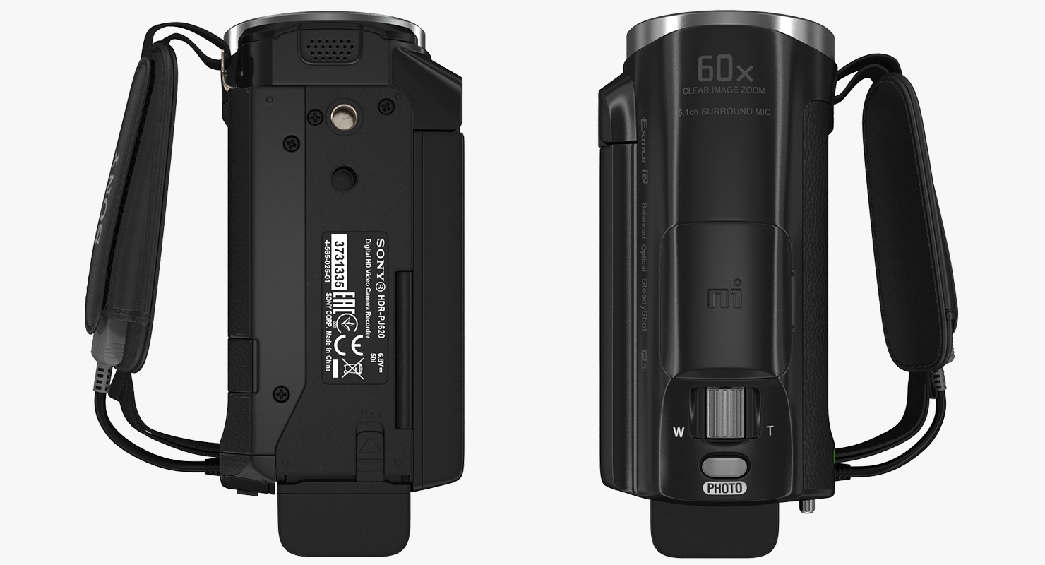 3D Full HD Camcorder with Built In Projector Sony HDR PJ620