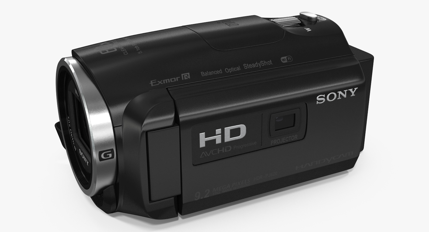3D Full HD Camcorder with Built In Projector Sony HDR PJ620