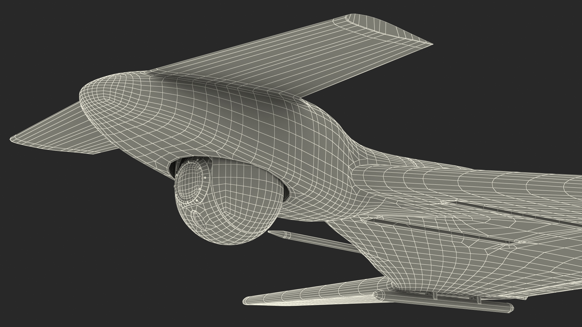 3D IAI Harop UAV model
