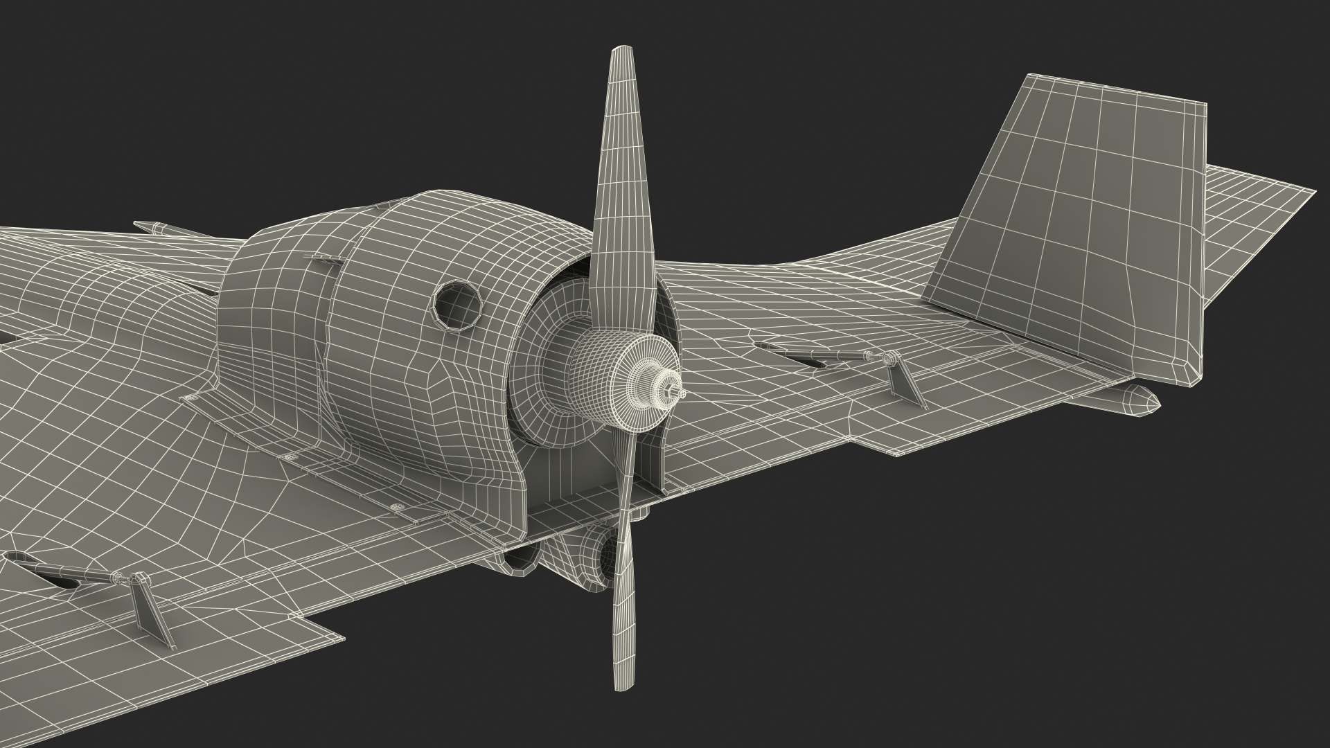 3D IAI Harop UAV model