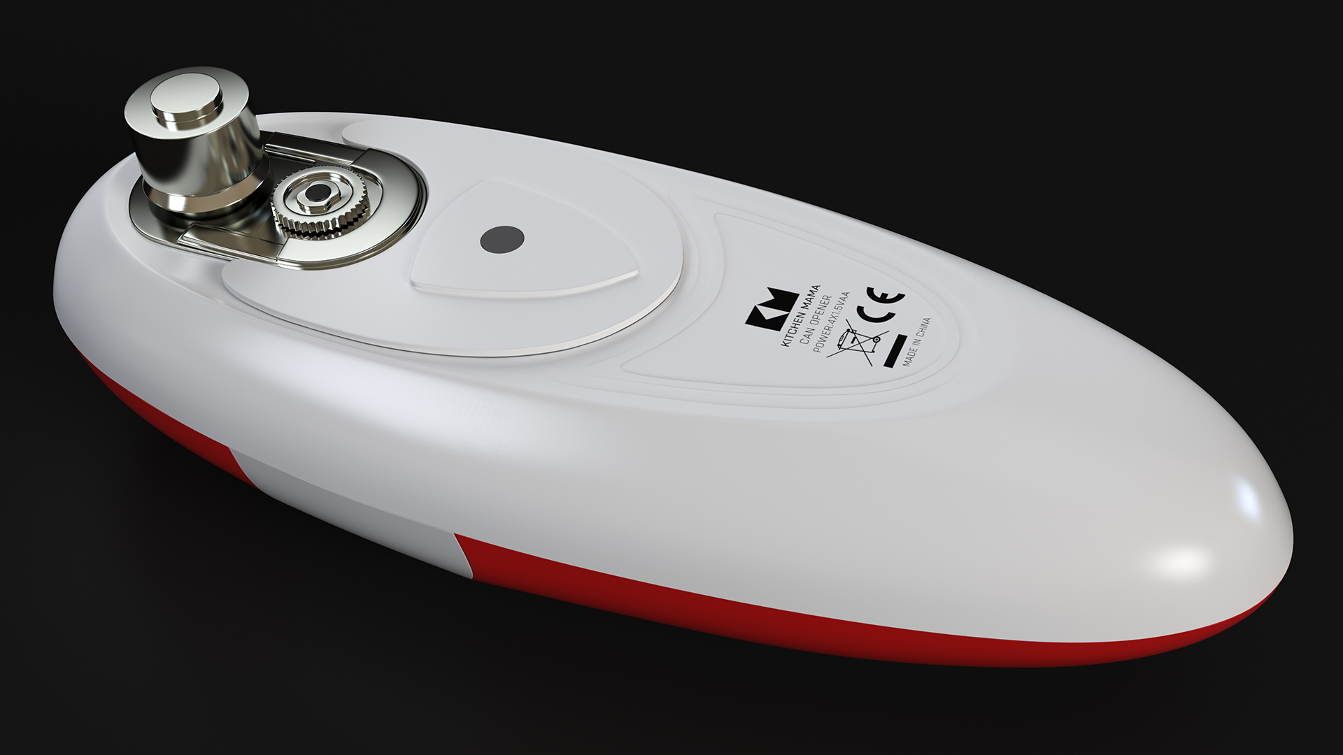 3D Electric Can Opener Kitchen Mama Red