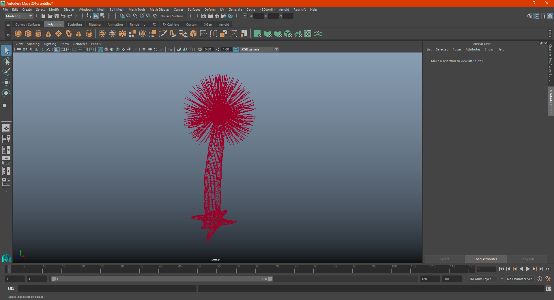3D Dragon Blood Tree Young model