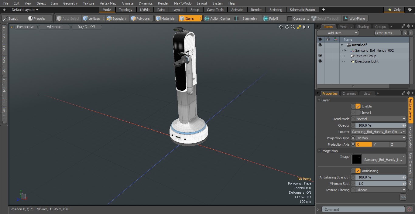 Samsung Bot Handy 3D