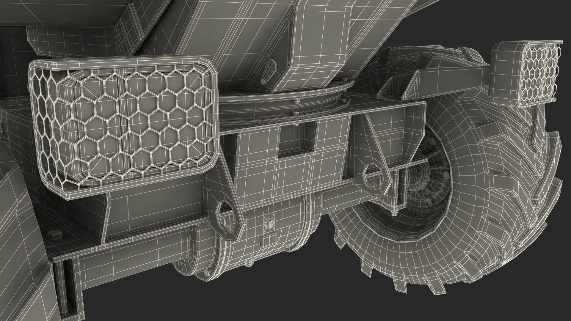 Dumper Generic Dirty Rigged 3D