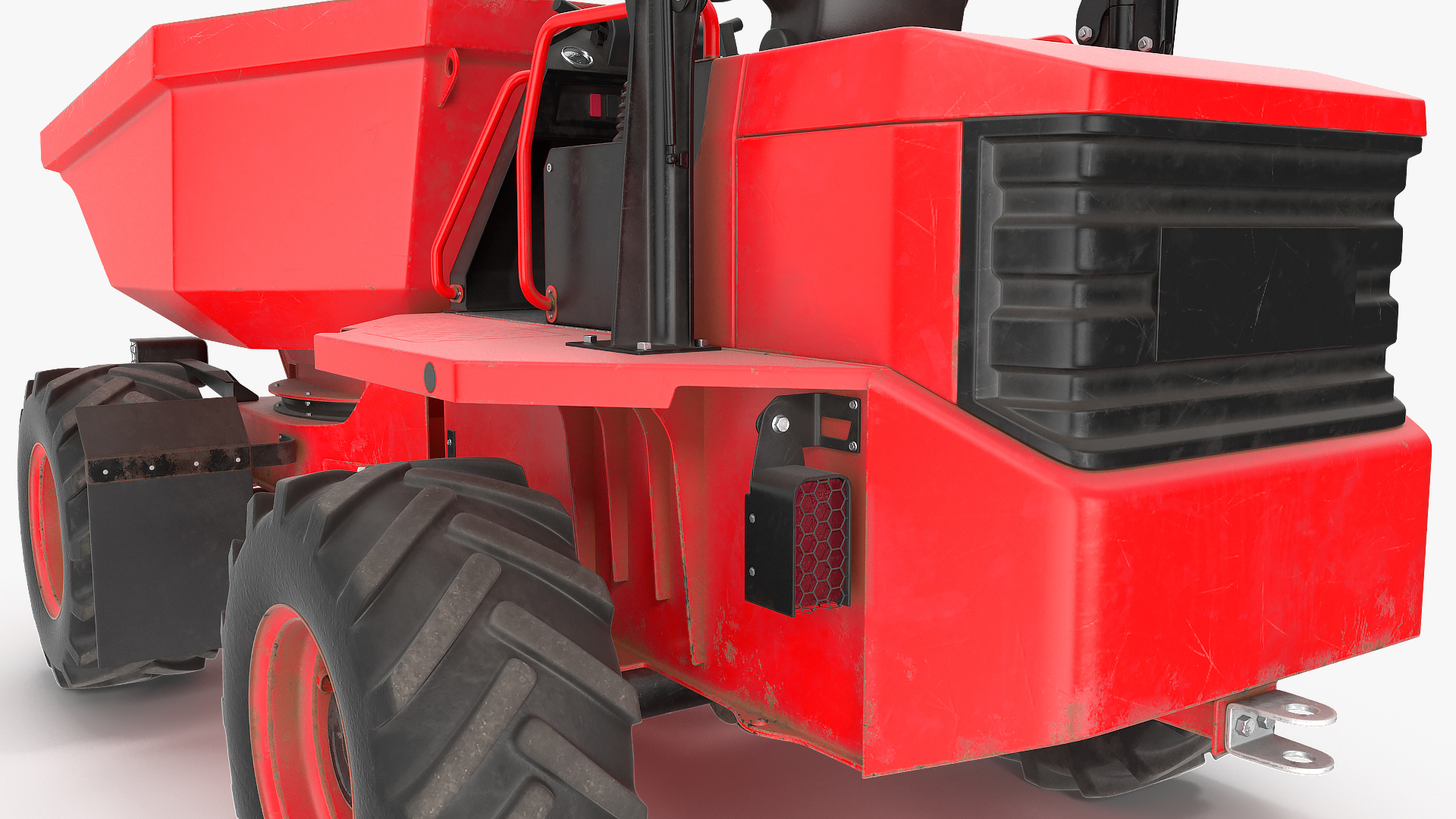 Dumper Generic Dirty Rigged 3D