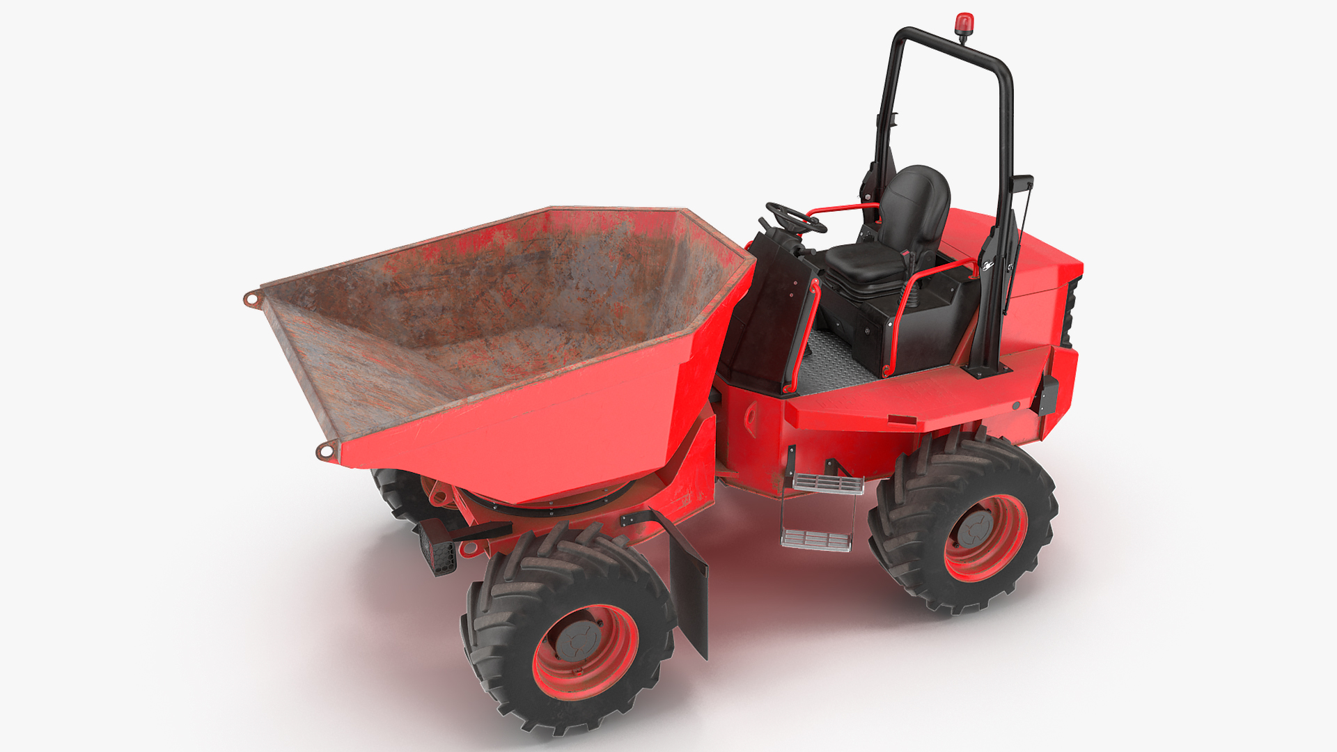 Dumper Generic Dirty Rigged 3D