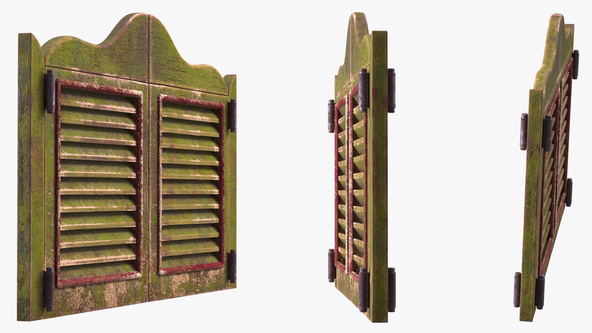 Old Western Saloon Doors 3D model