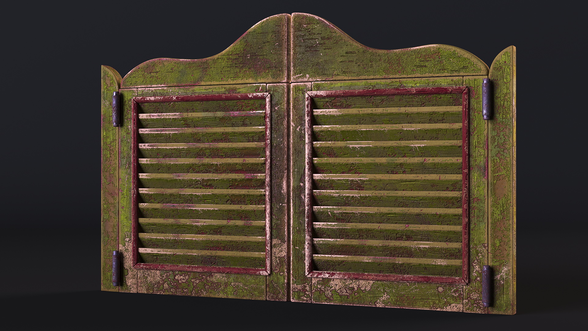 Old Western Saloon Doors 3D model