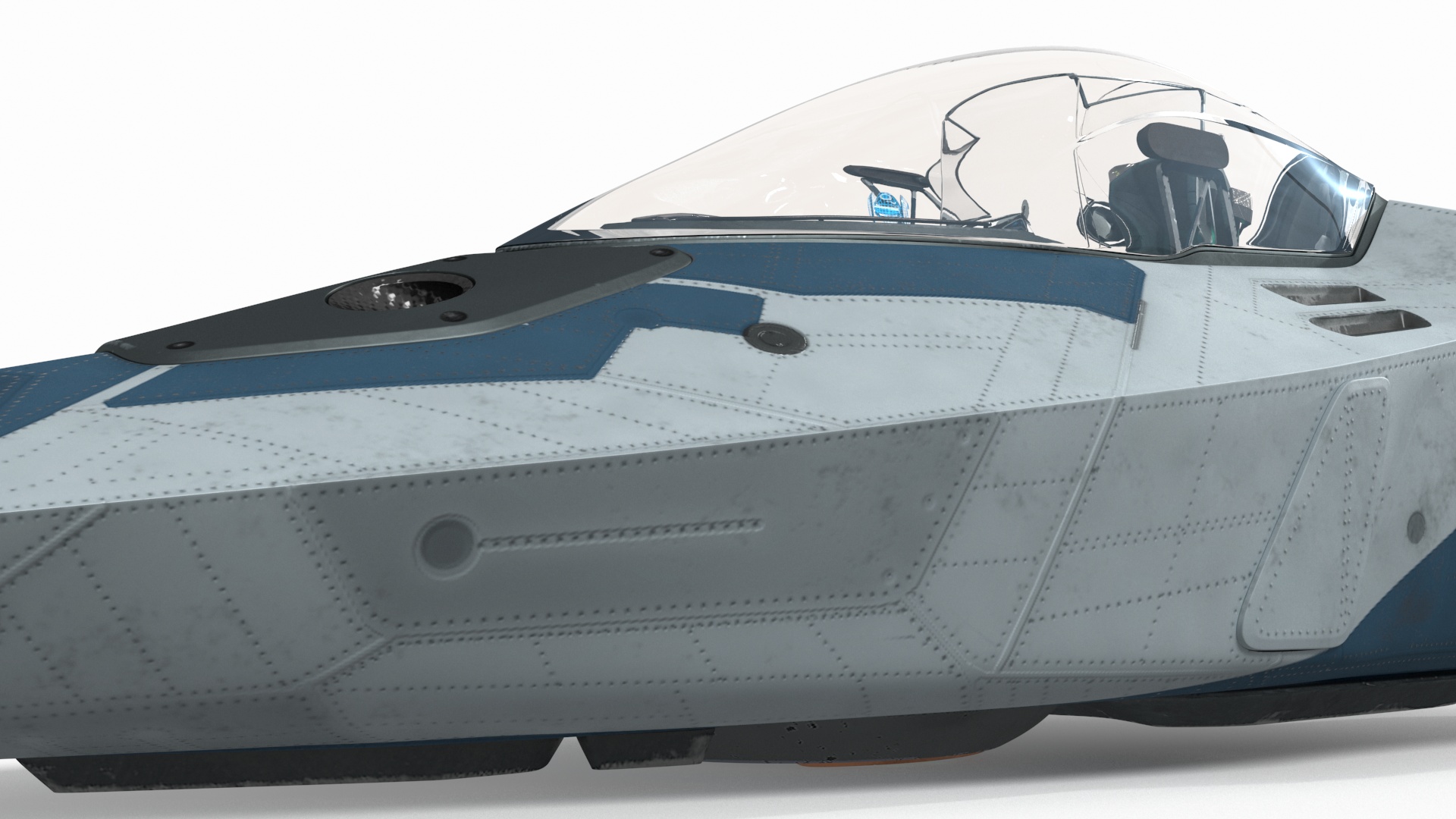 3D model Cockpit Fighter