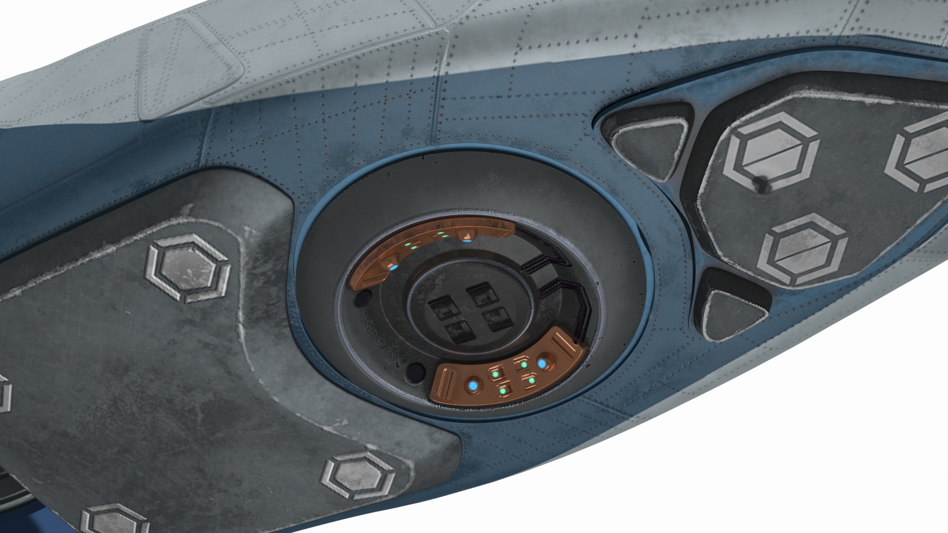 3D model Cockpit Fighter