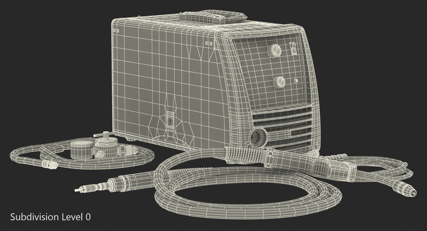 Welding Machine Hobart with Equipment 3D