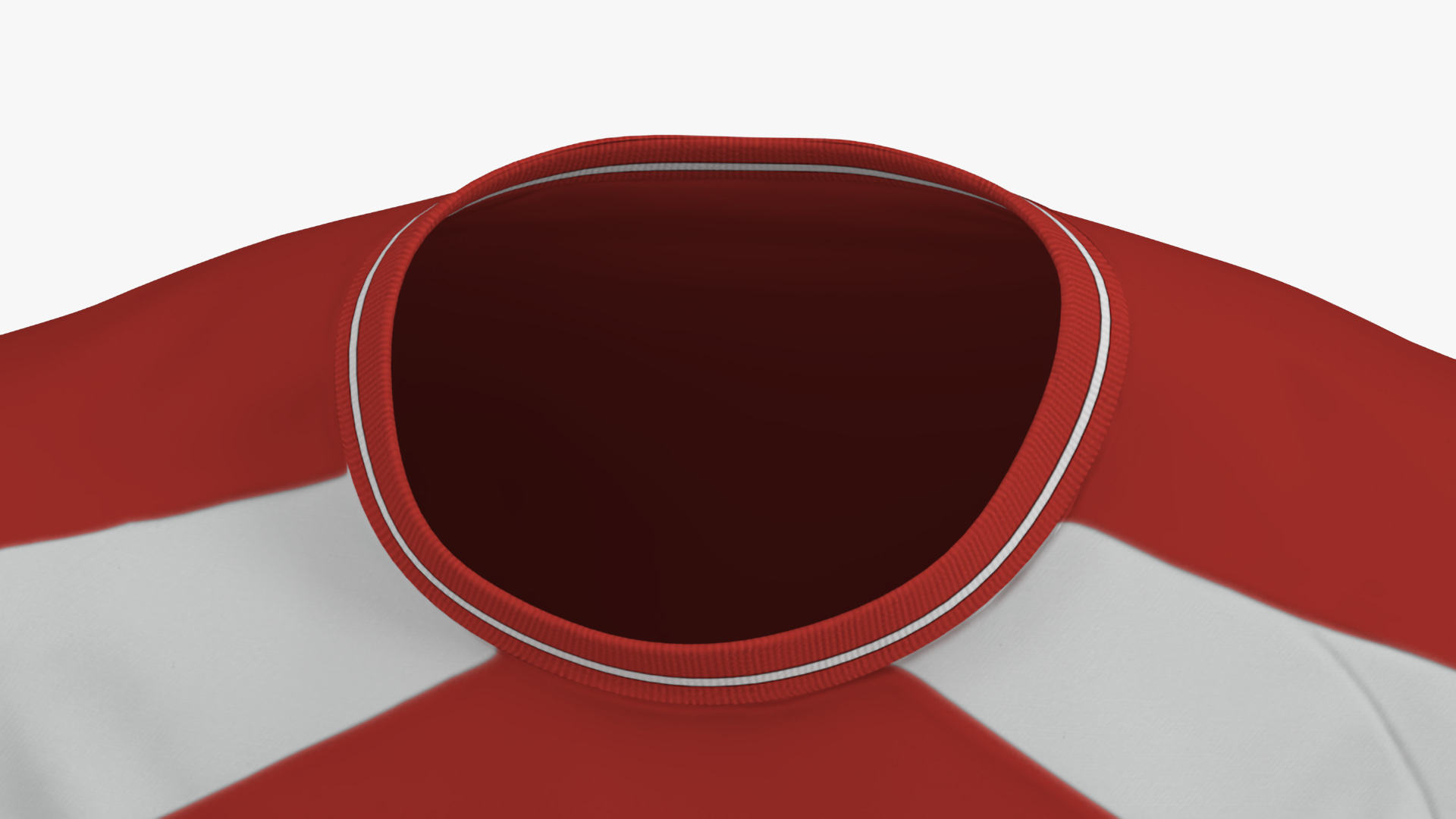 3D Soccer Jersey and Shorts Set model