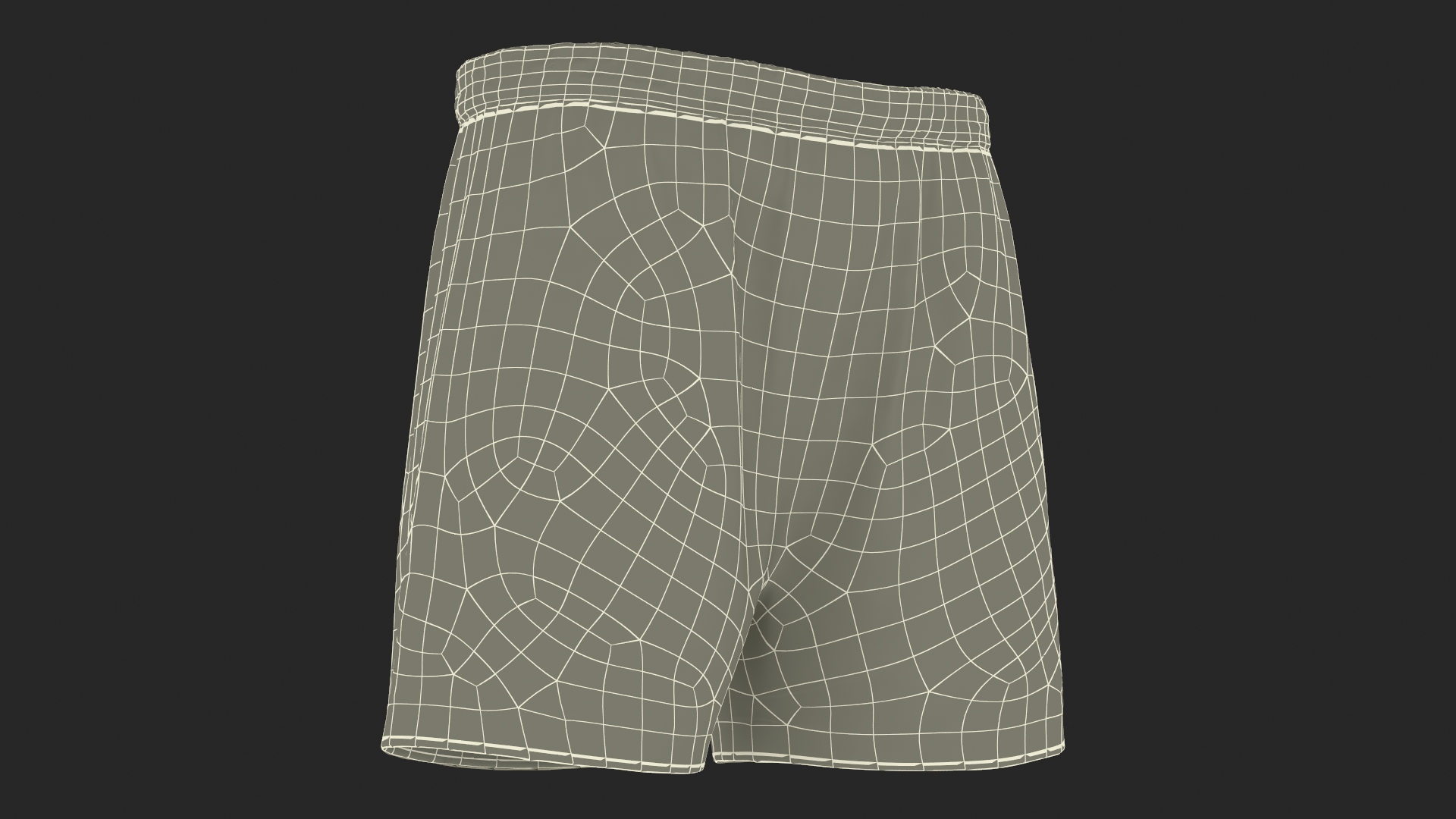 3D Soccer Jersey and Shorts Set model