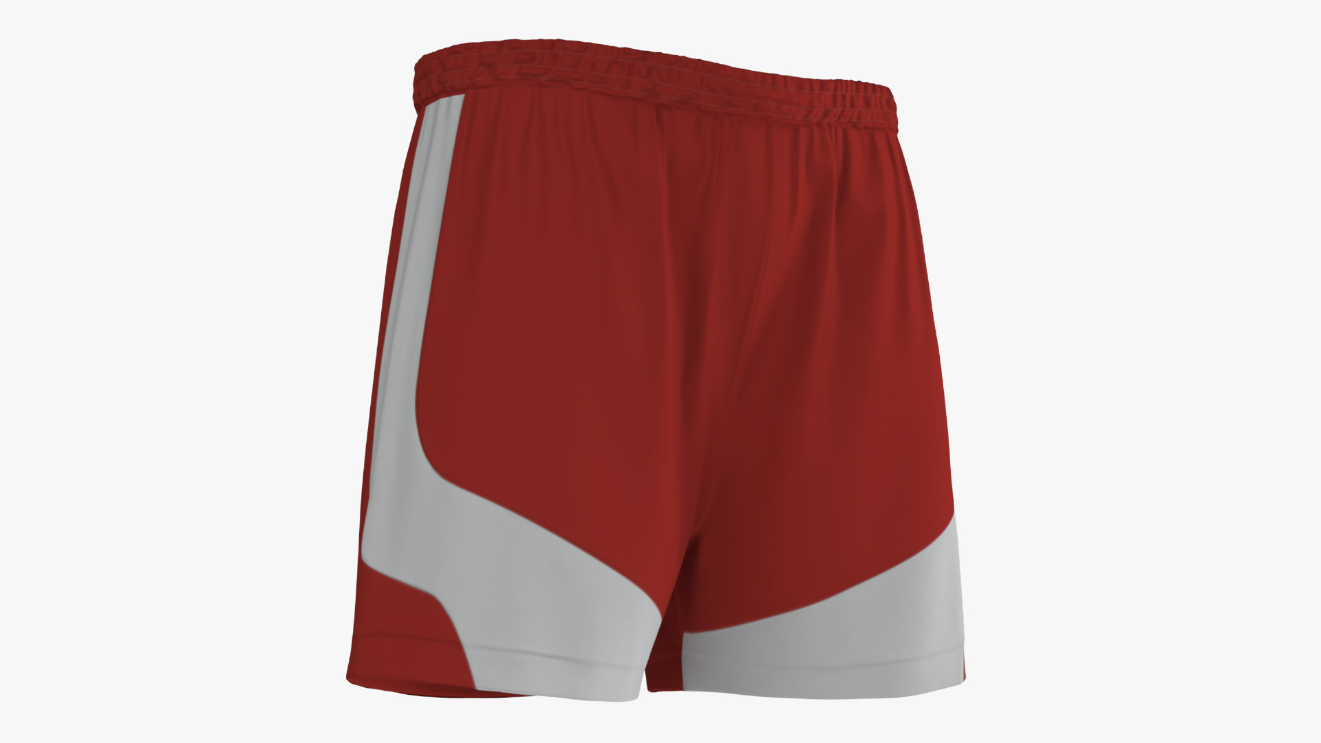 3D Soccer Jersey and Shorts Set model