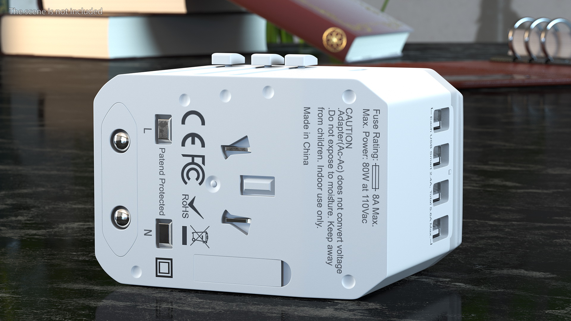 3D model EPICKA All in One International Wall Charger White