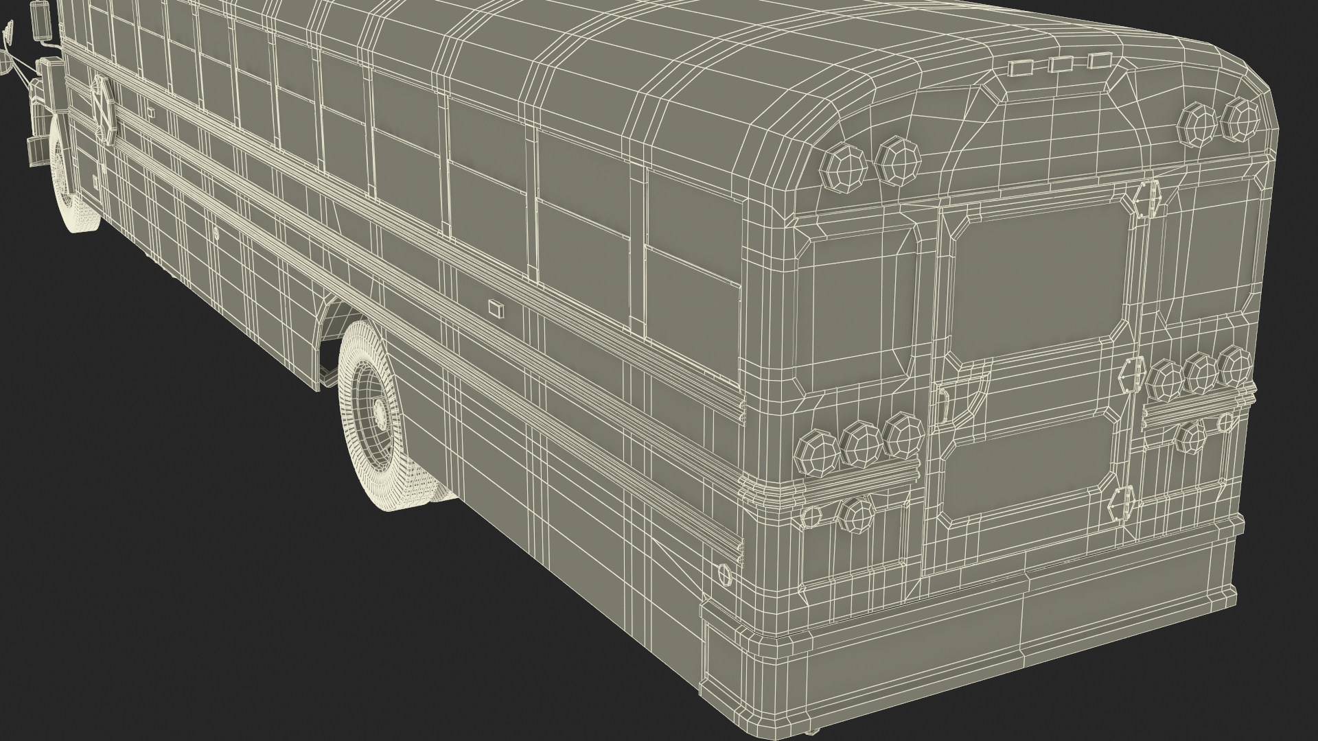 Yellow School Bus 3D