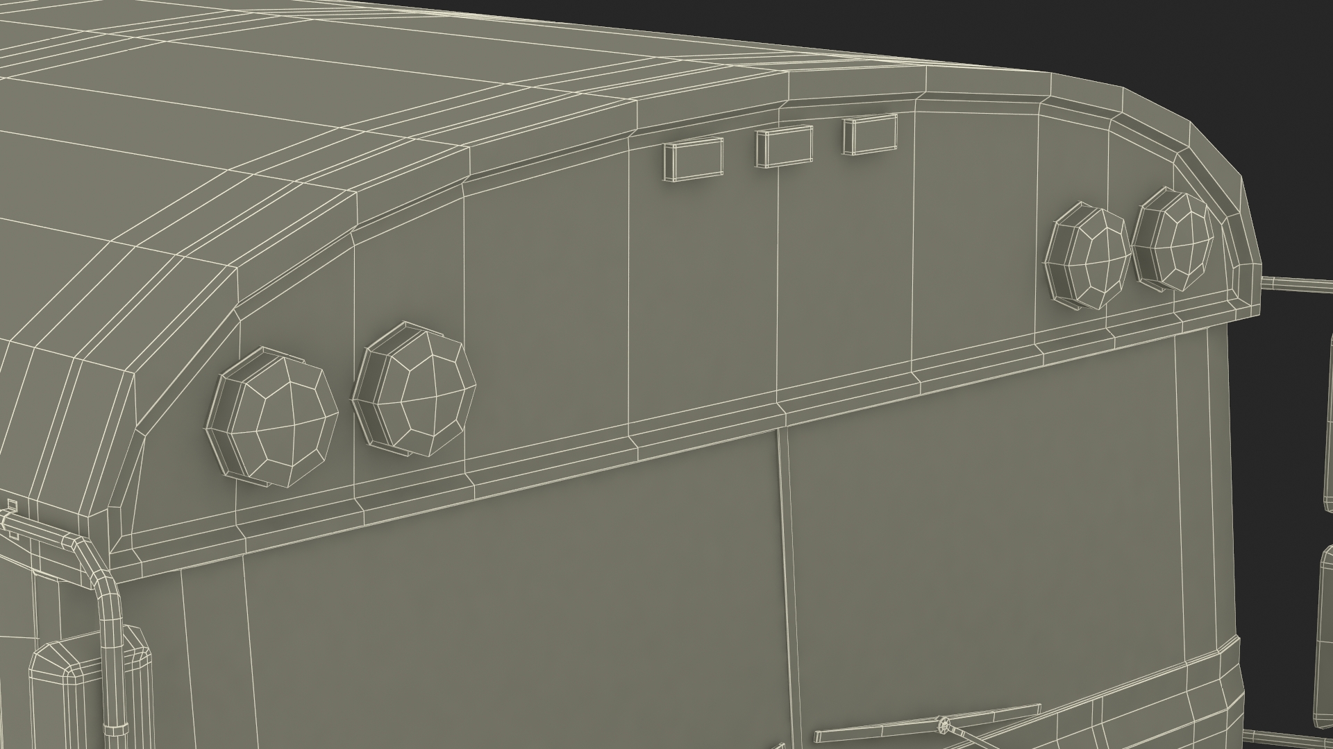 Yellow School Bus 3D