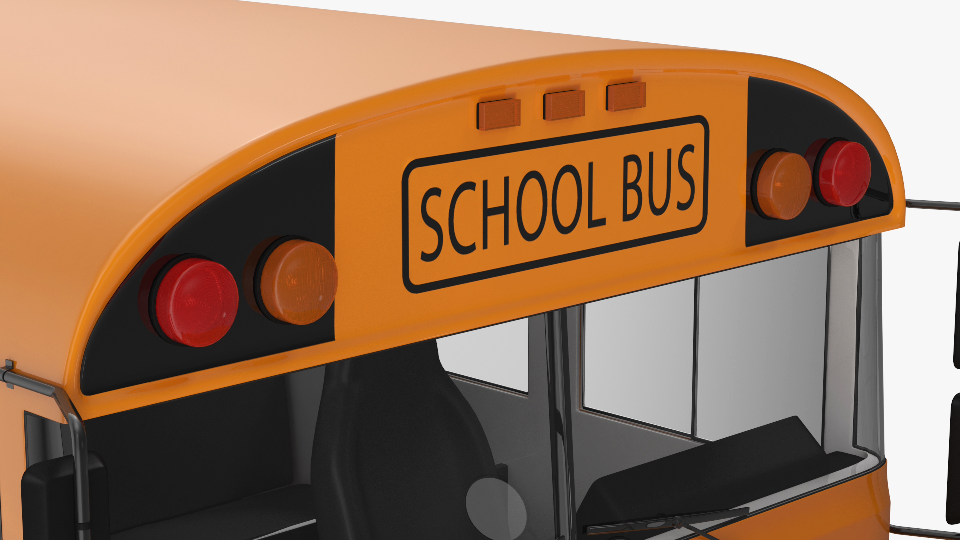 Yellow School Bus 3D