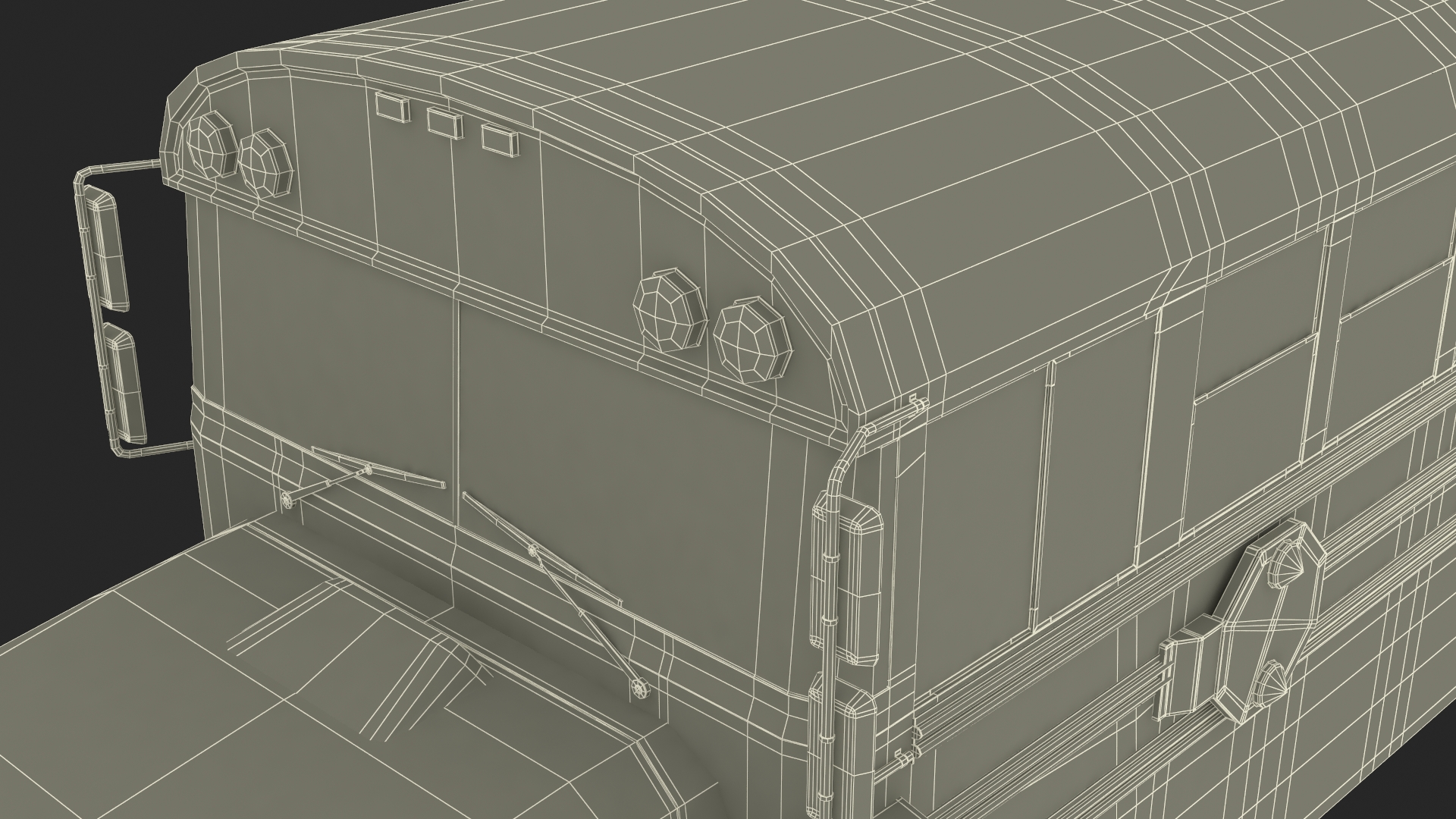 Yellow School Bus 3D