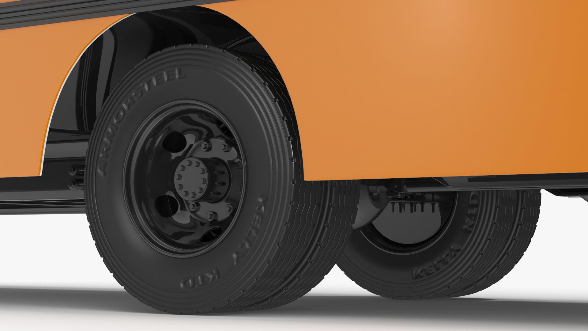 Yellow School Bus 3D
