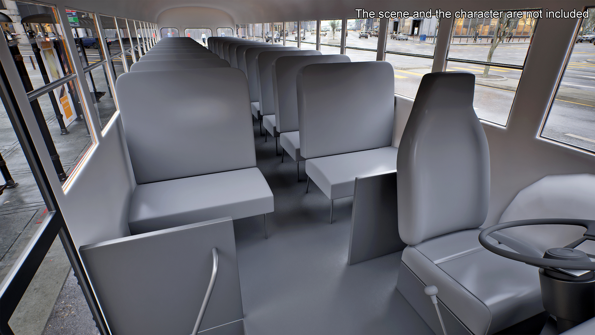 Yellow School Bus 3D