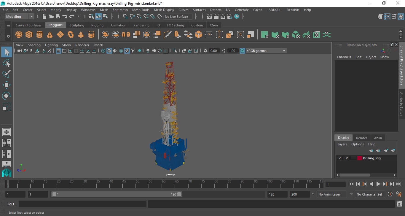Drilling Rig 3D