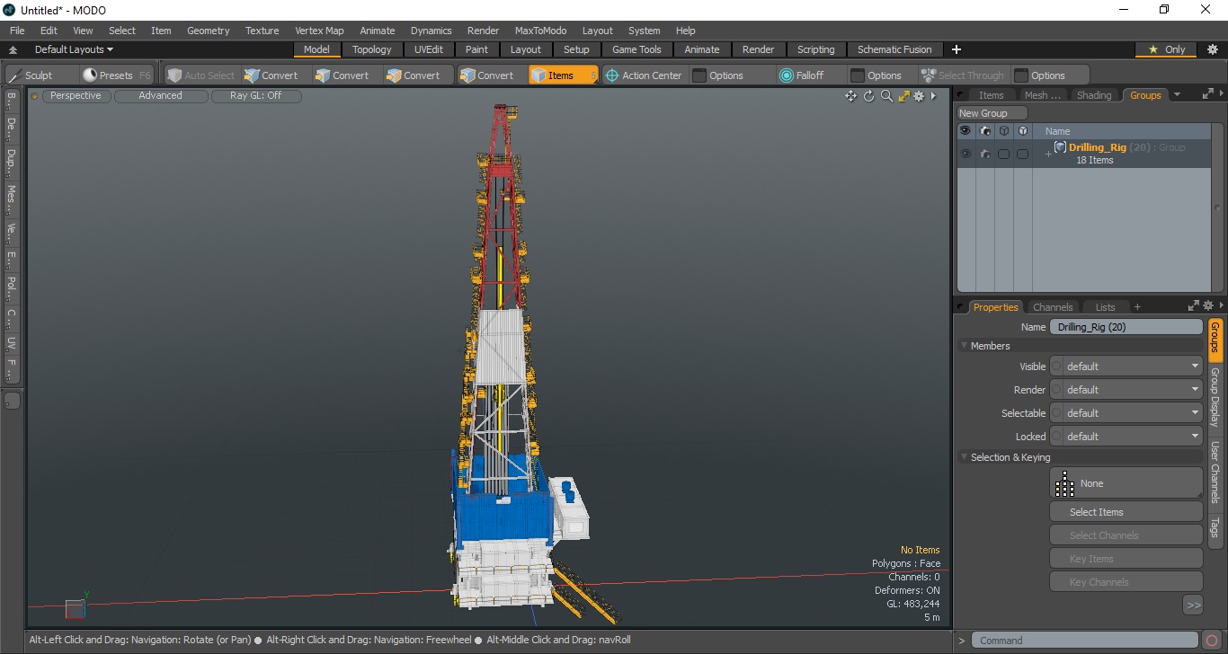 Drilling Rig 3D