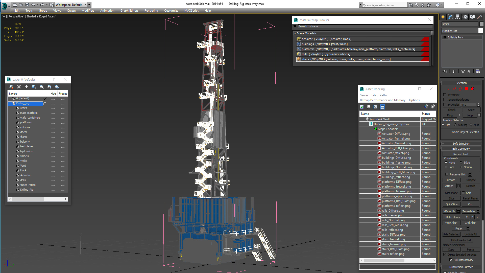 Drilling Rig 3D