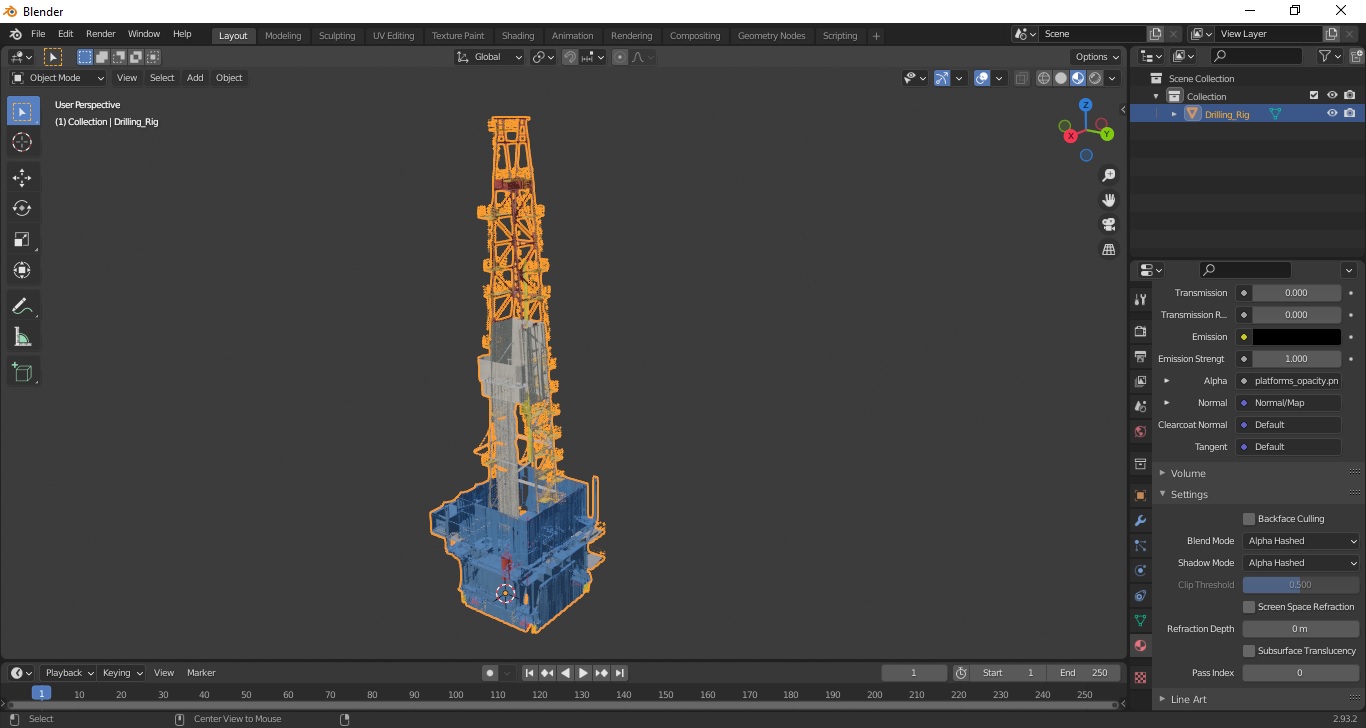 Drilling Rig 3D