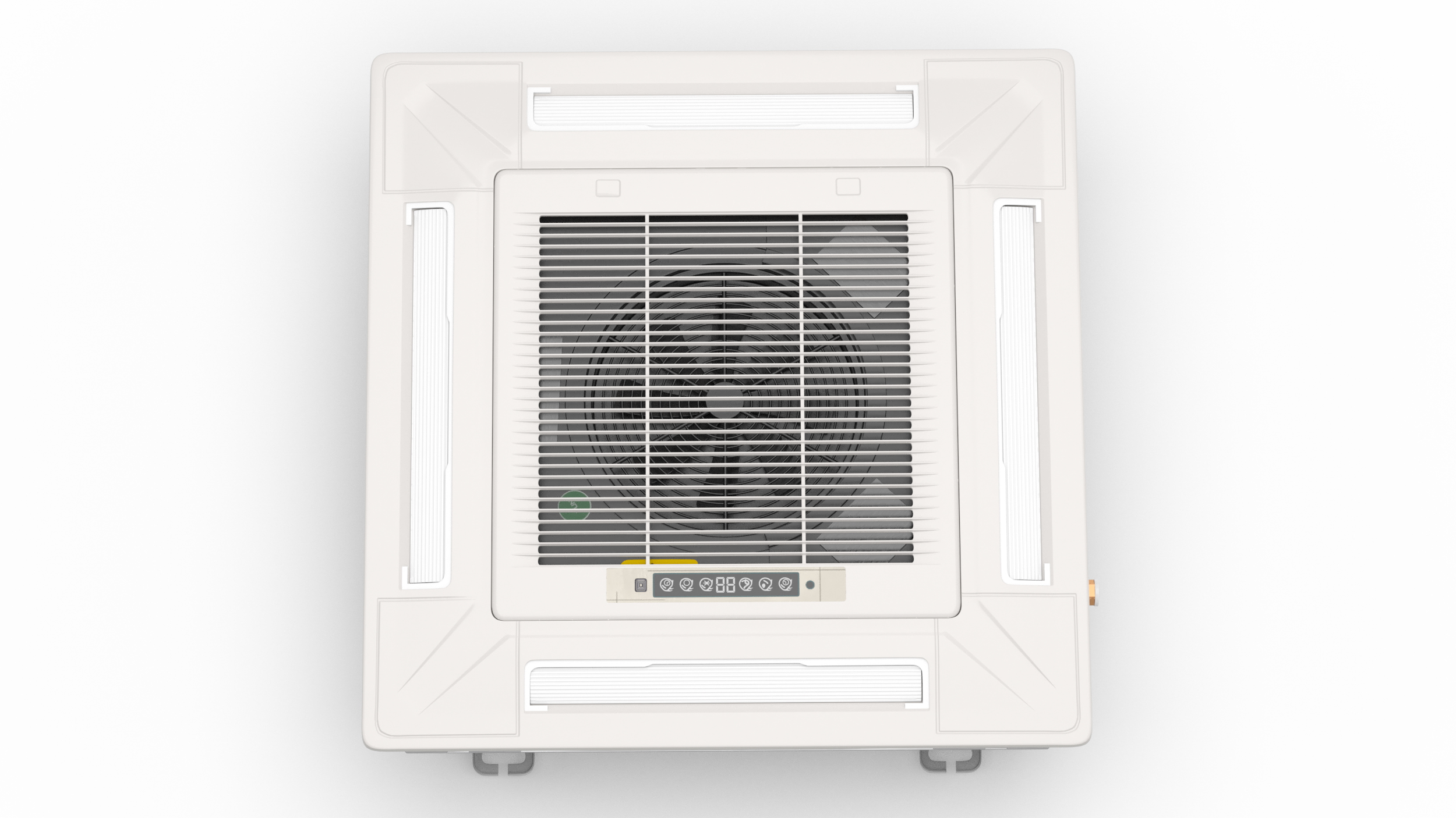3D 4-Way Cassette Fan Coil Unit model
