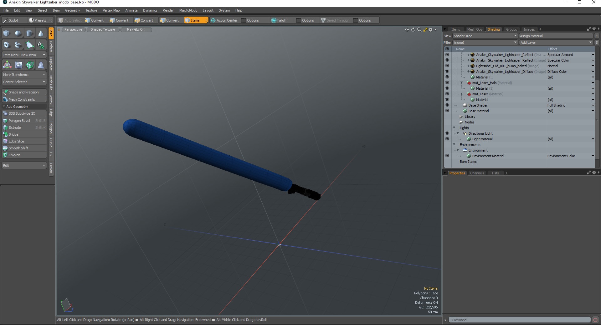 Anakin Skywalker Lightsaber 3D