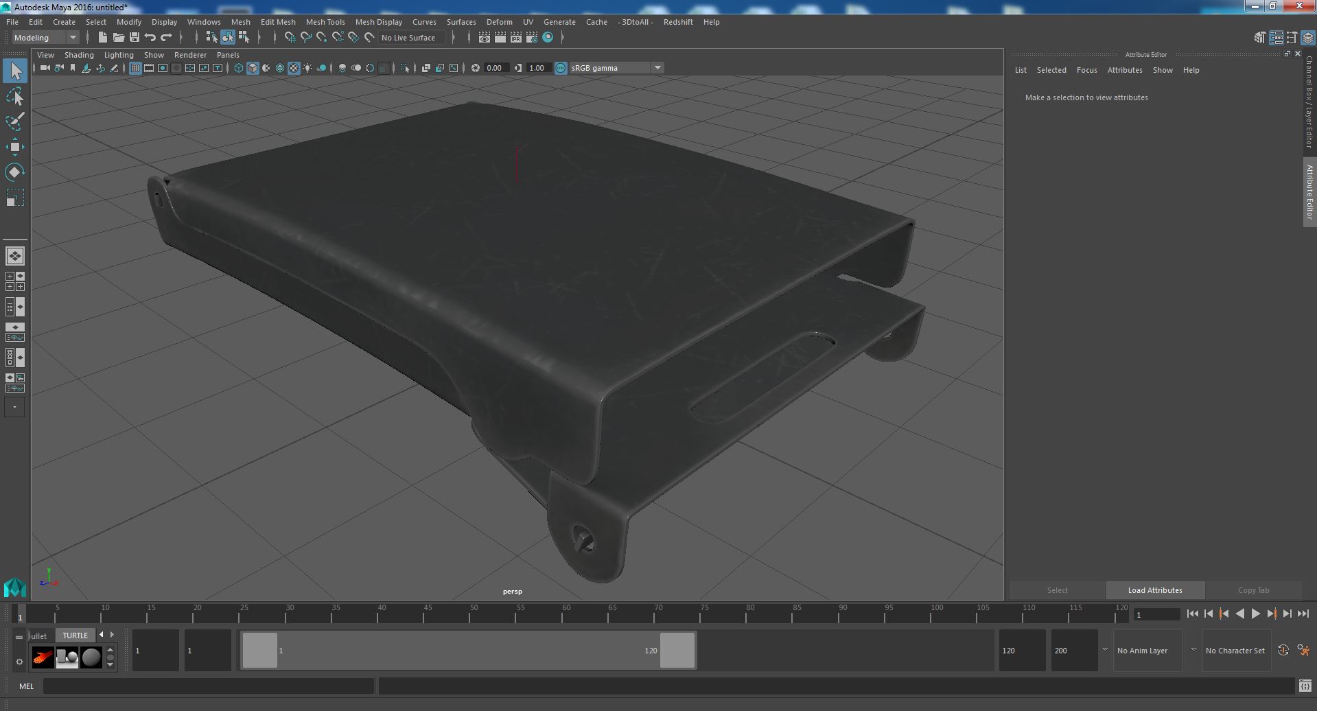 3D Used Buckle Belt