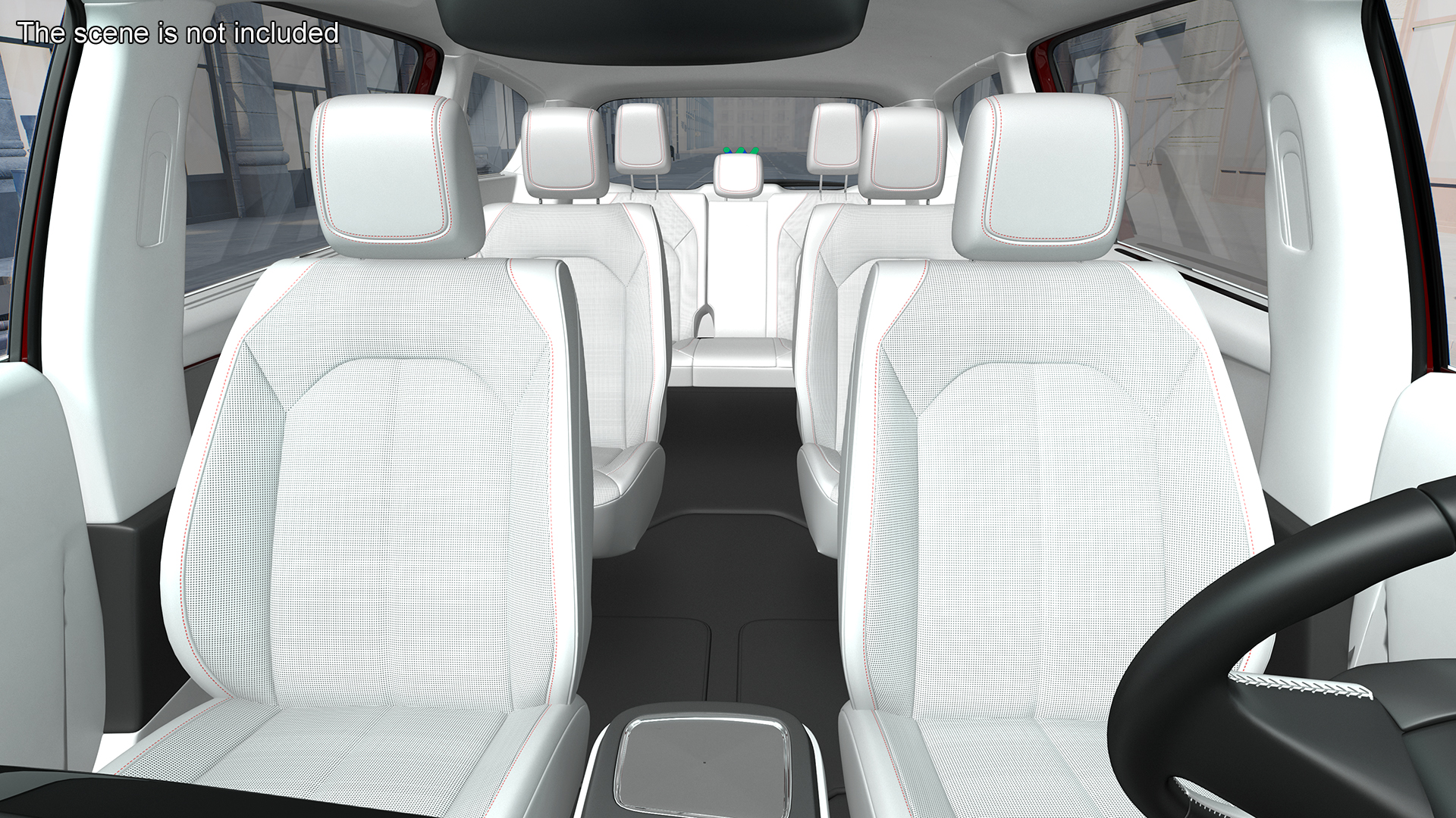 3D Chrysler Pacifica Simple Interior model
