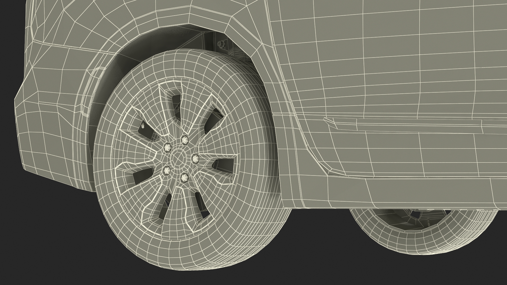 3D Chrysler Pacifica Simple Interior model