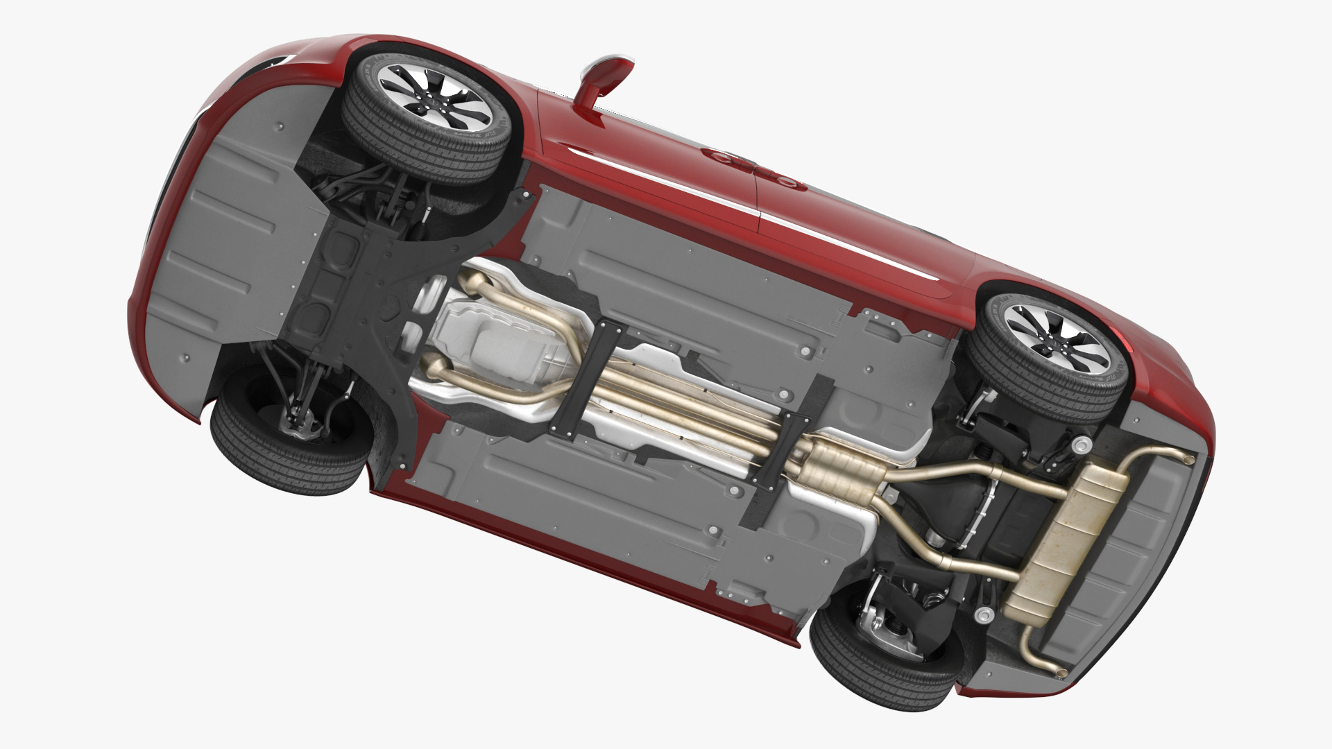 3D Chrysler Pacifica Simple Interior model