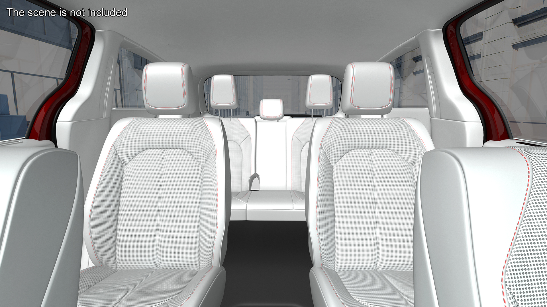 3D Chrysler Pacifica Simple Interior model