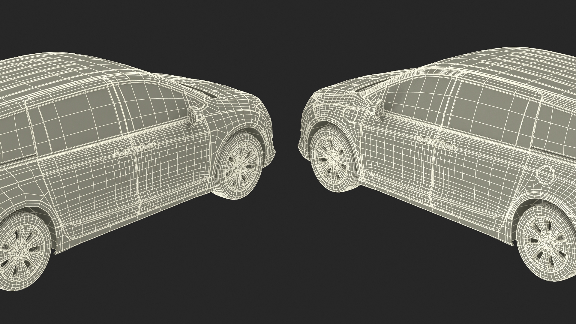 3D Chrysler Pacifica Simple Interior model